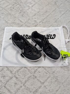 Nike Zoom Rival Distance Track & Field Spikes Black Silver Mens 5 DC8725-001 NEW